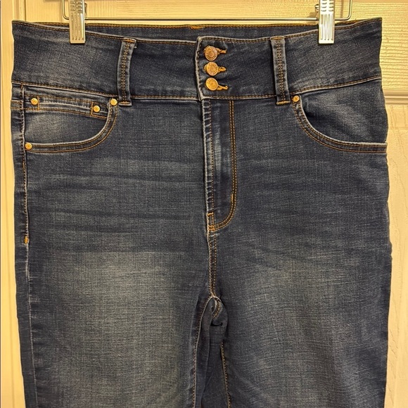 RACHEL Rachel Roy High Rise Blue Jeans #587 - Picture 2 of 8